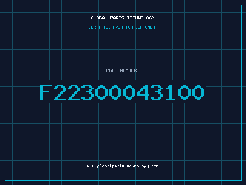 Aviation Part F22300043100