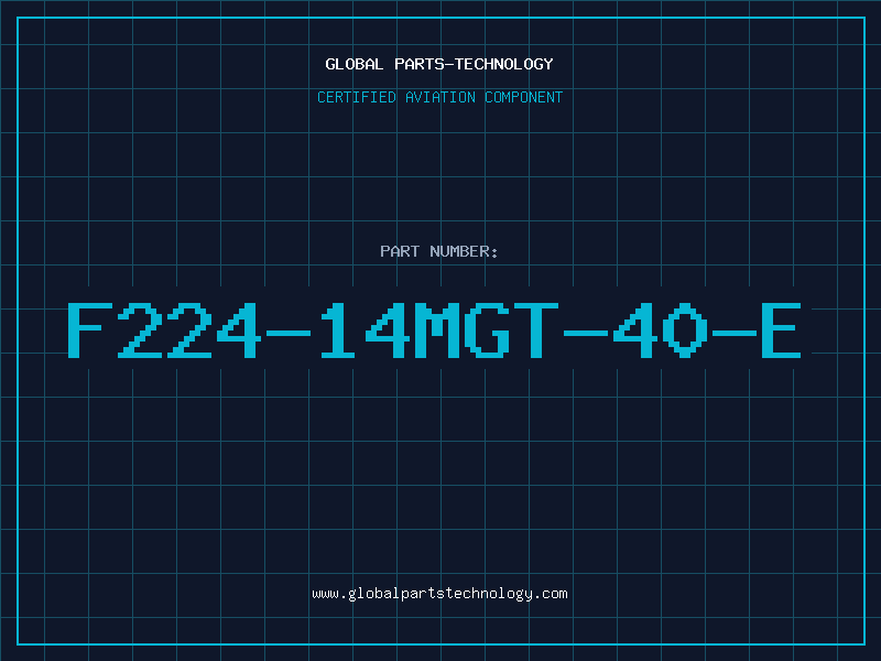 Aviation Part F224-14MGT-40-E