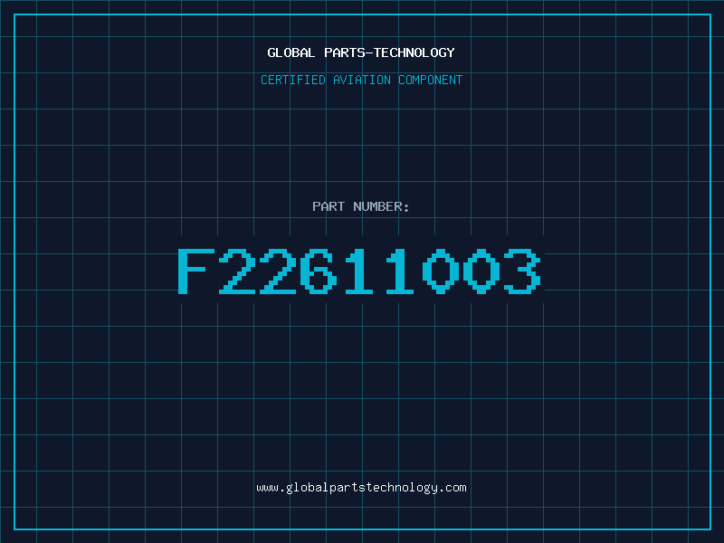 Aviation Part F22611003