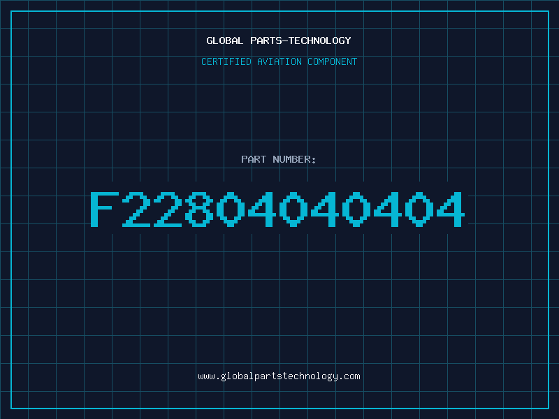 Aviation Part F22804040404
