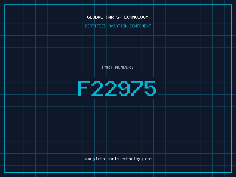 Aviation Part F22975