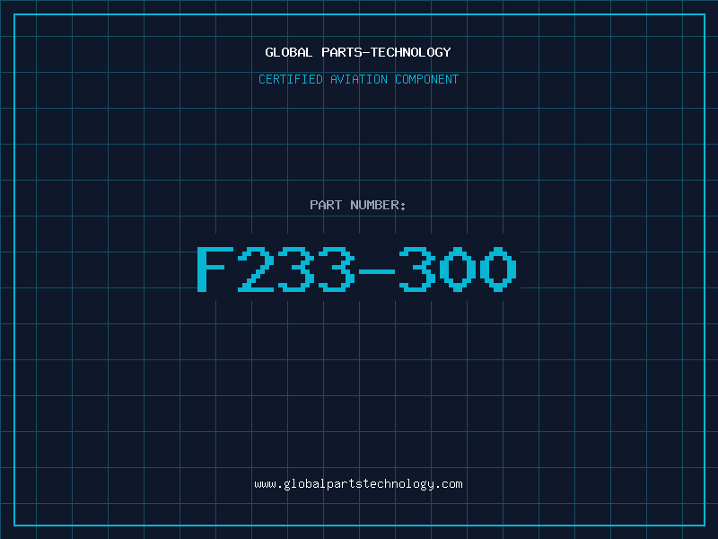 Aviation Part F233-300