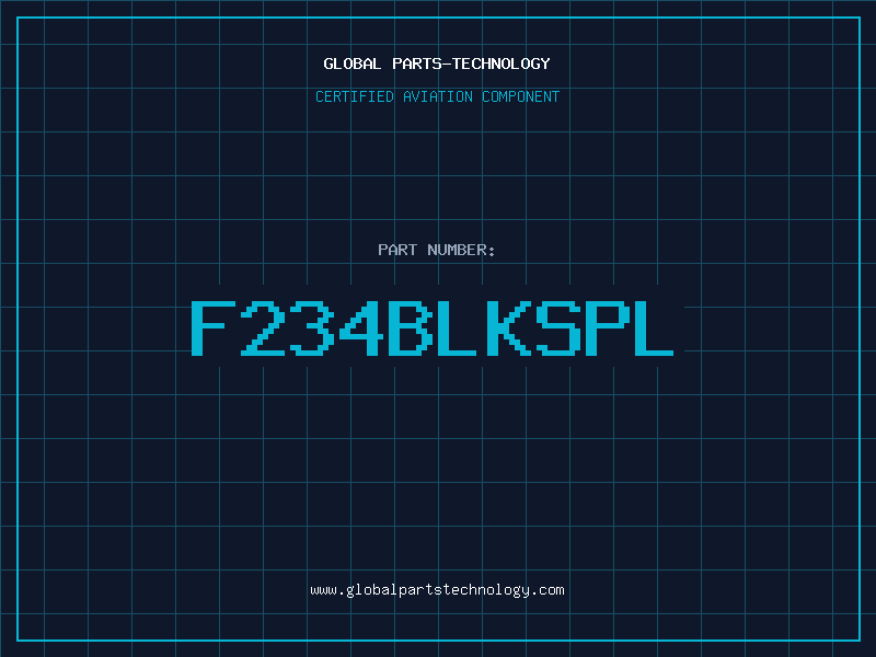 Aviation Part F234BLKSPL