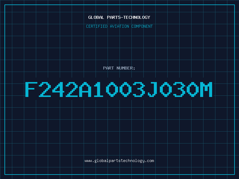 Aviation Part F242A1003J030M
