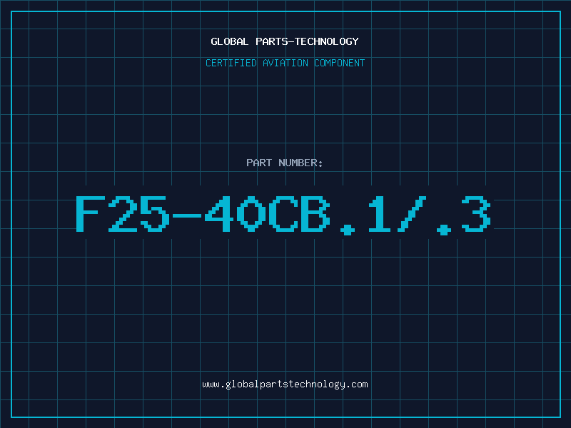 Aviation Part F25-40CB.1/.3