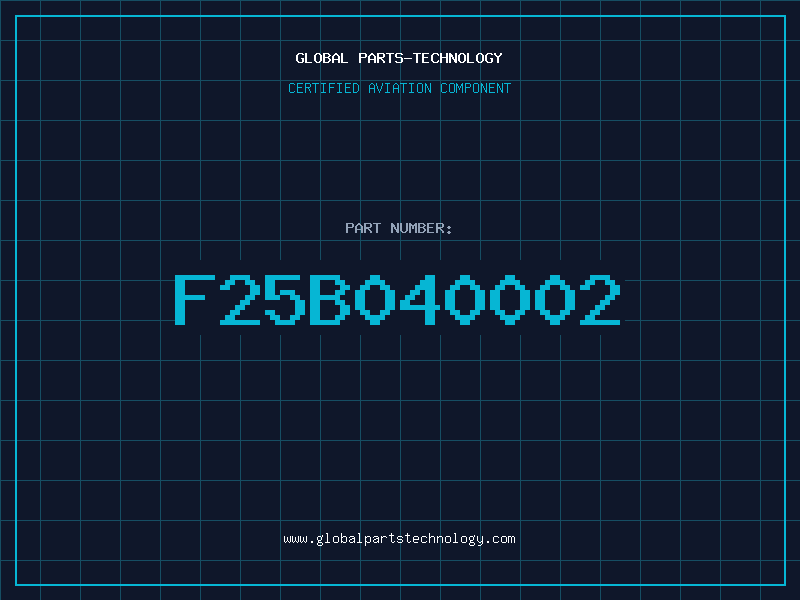 Aviation Part F25B040002