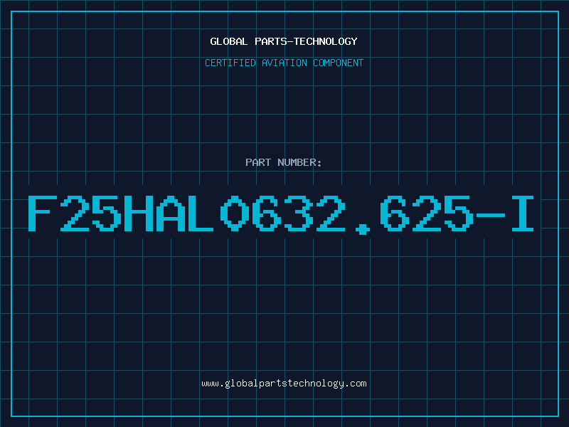 Aviation Part F25HAL0632.625-I