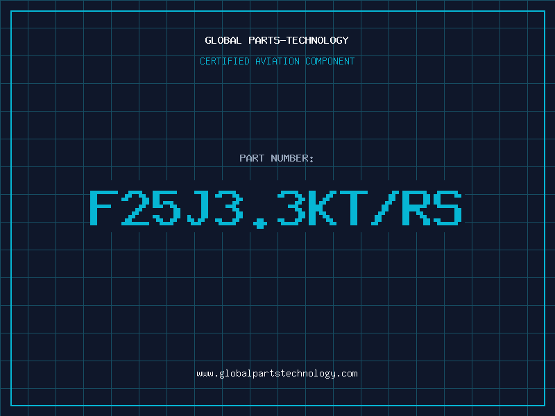 Aviation Part F25J3.3KT/RS