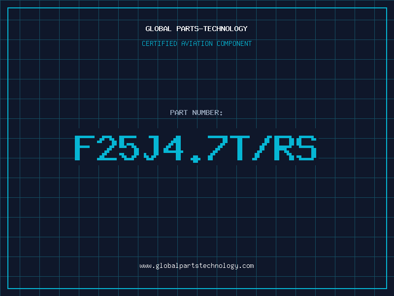Aviation Part F25J4.7T/RS