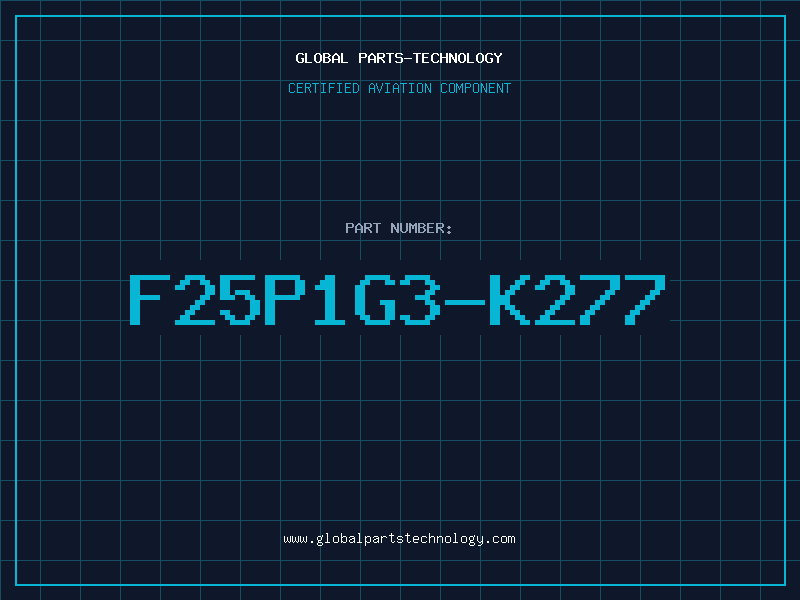 Aviation Part F25P1G3-K277