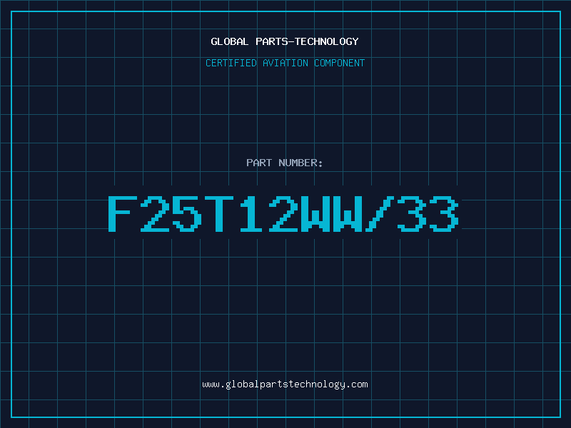 Aviation Part F25T12WW/33