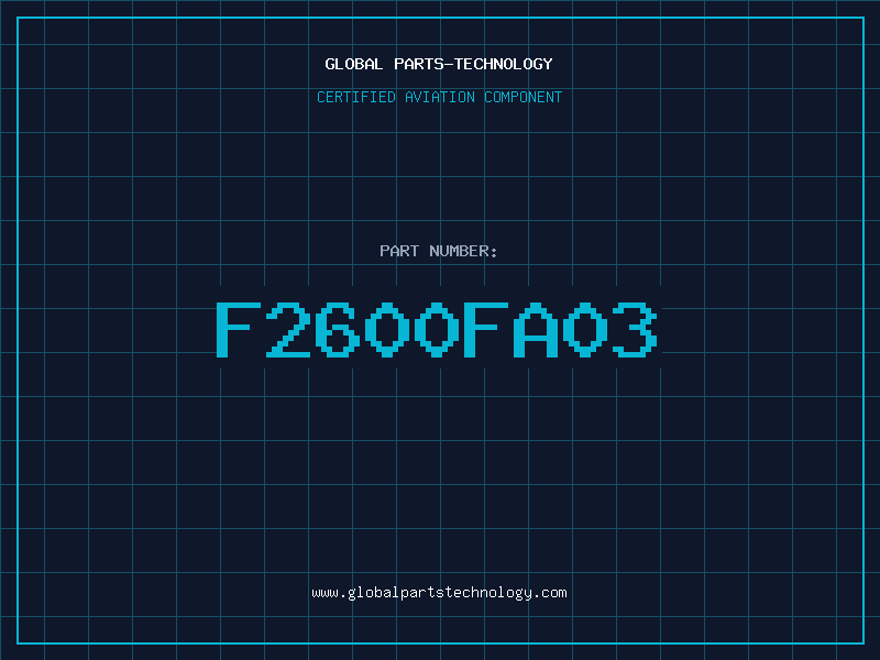 Aviation Part F2600FA03