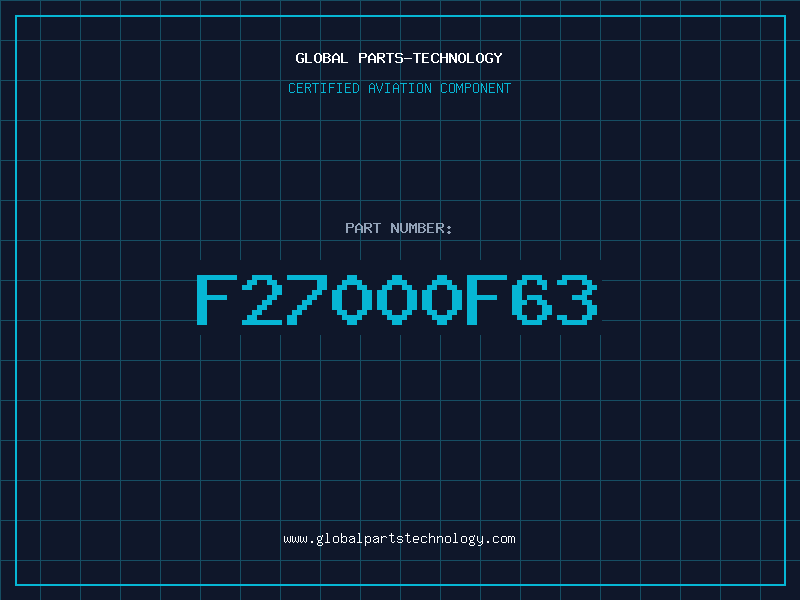 Aviation Part F27000F63