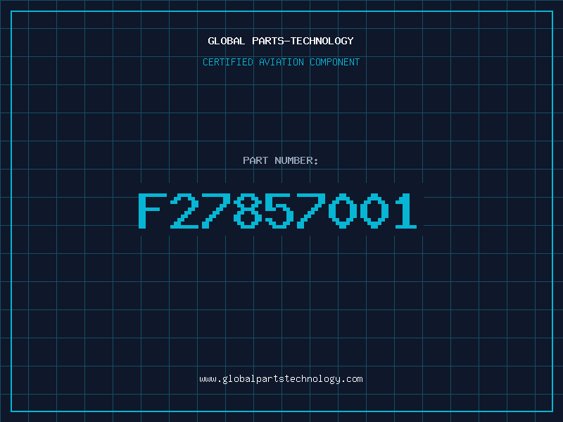 Aviation Part F27857001