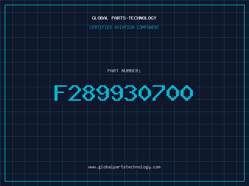 Aviation Part F289930700