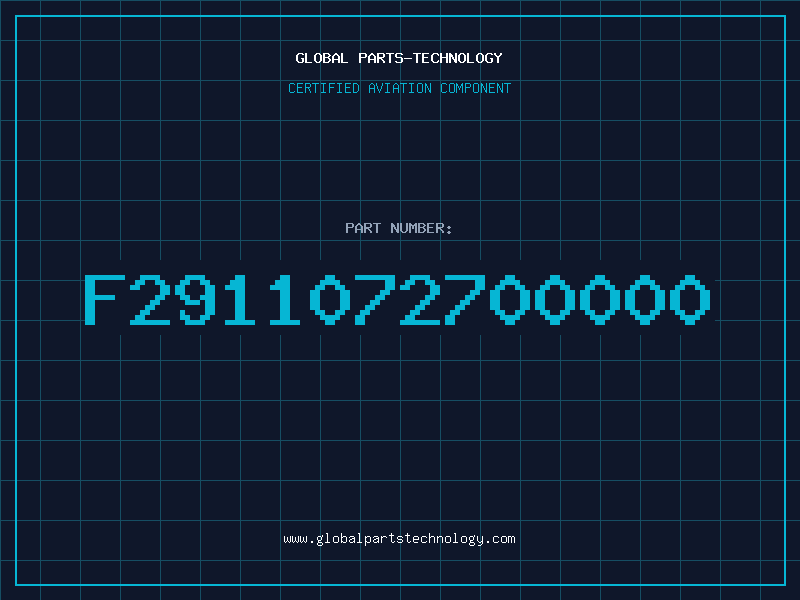 Aviation Part F2911072700000