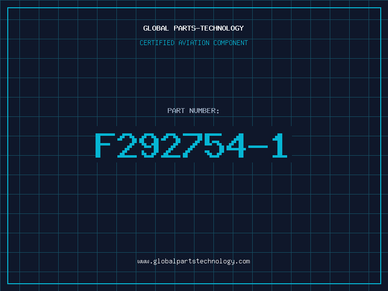 Aviation Part F292754-1