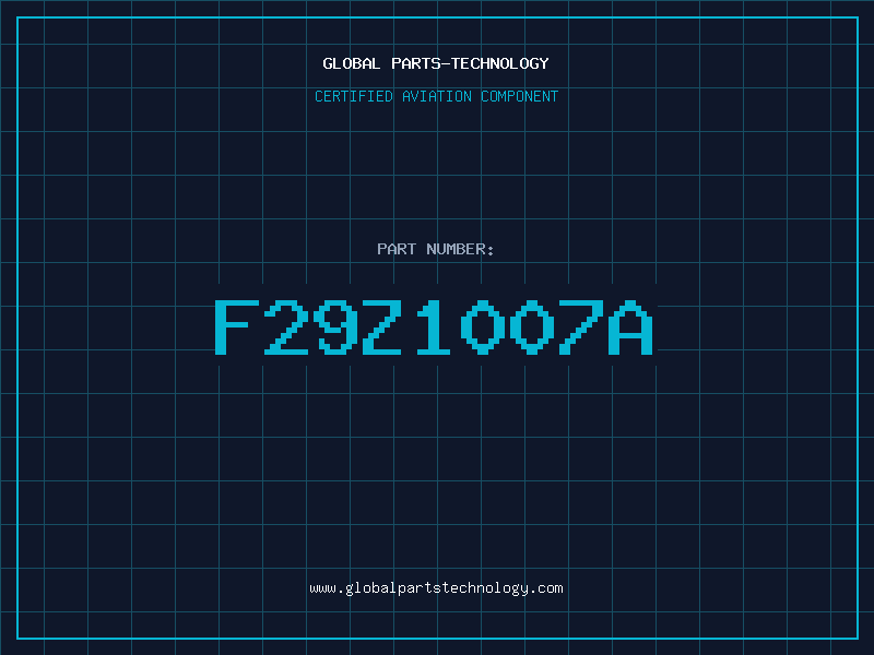 Aviation Part F29Z1007A