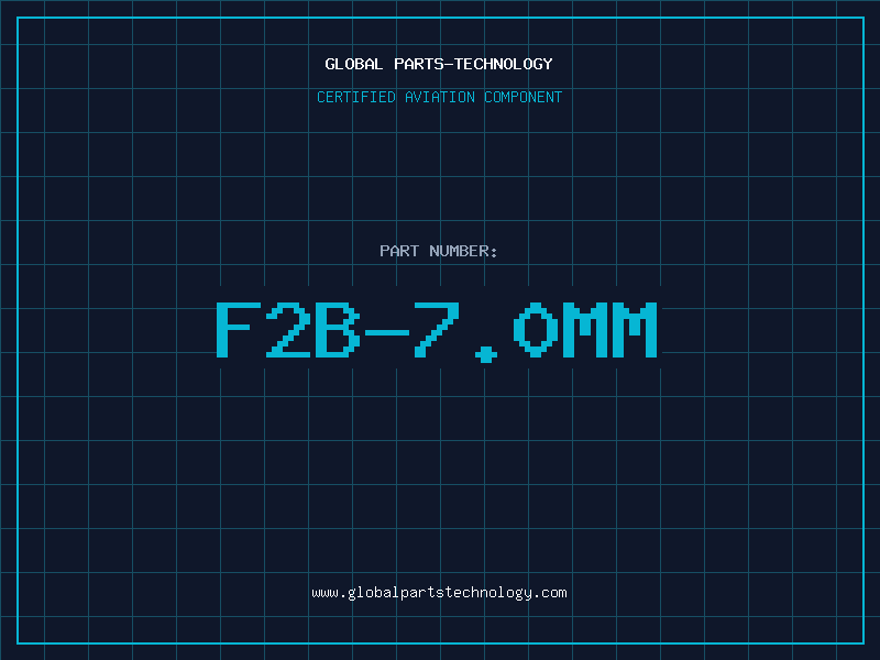 Aviation Part F2B-7.0MM