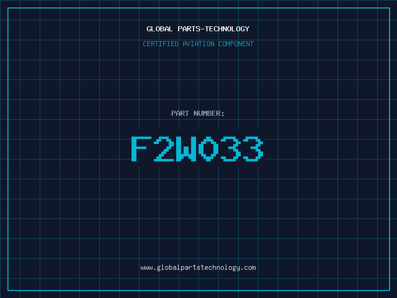 Aviation Part F2W033