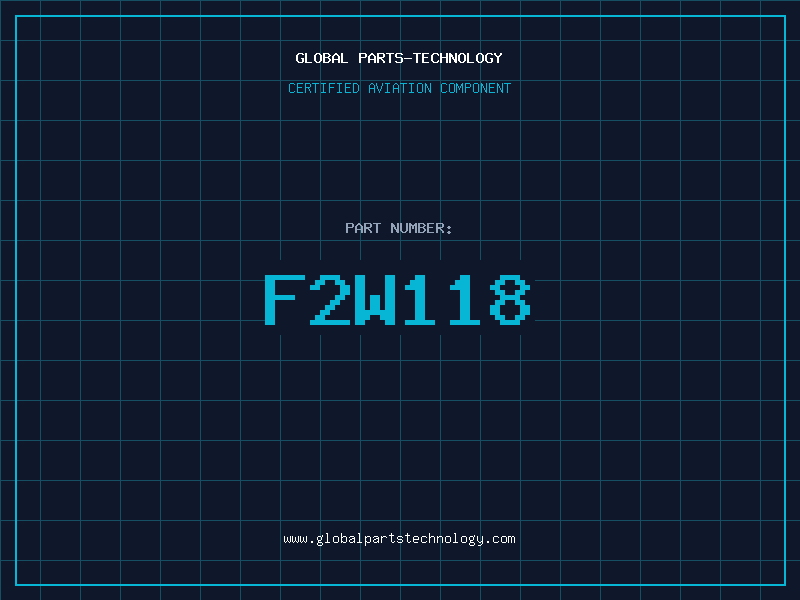 Aviation Part F2W118