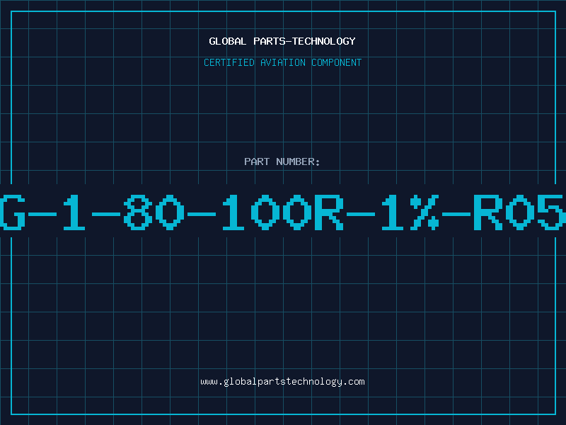 Aviation Part G-1-80-100R-1%-R05