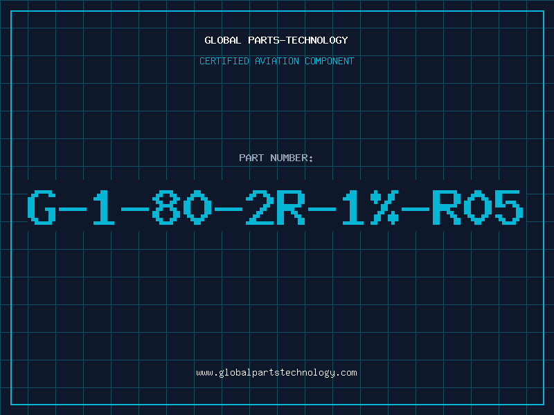 Aviation Part G-1-80-2R-1%-R05