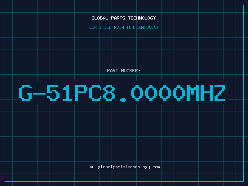 Aviation Part G-51PC8.0000MHZ
