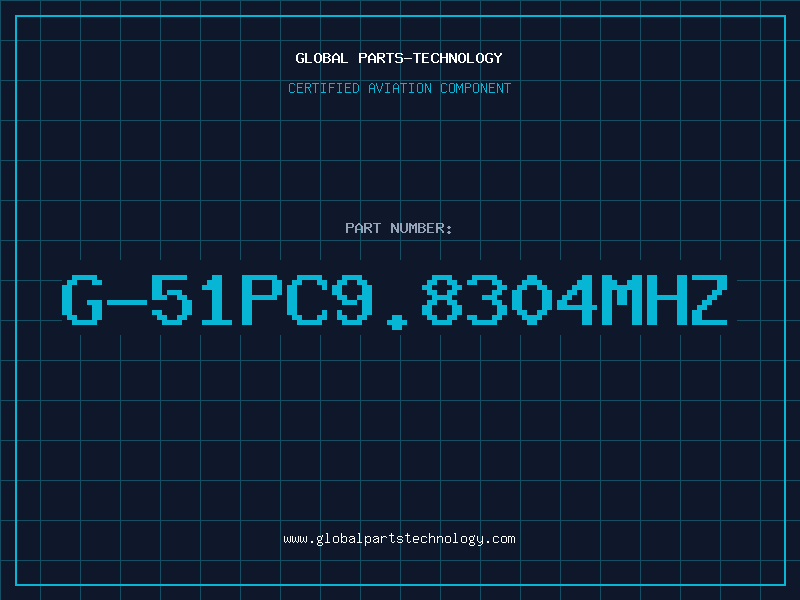Aviation Part G-51PC9.8304MHZ