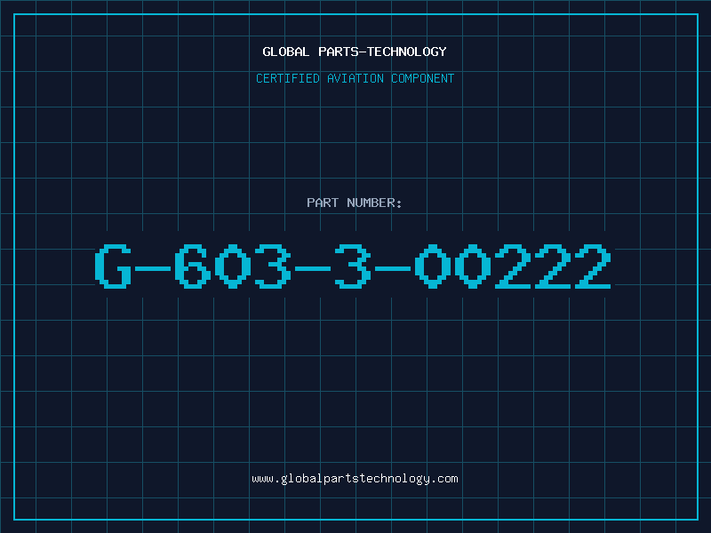 Aviation Part G-603-3-00222