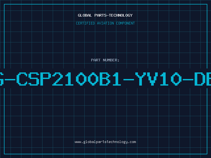 Aviation Part G-CSP2100B1-YV10-DB