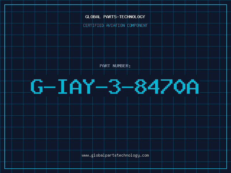 Aviation Part G-IAY-3-8470A