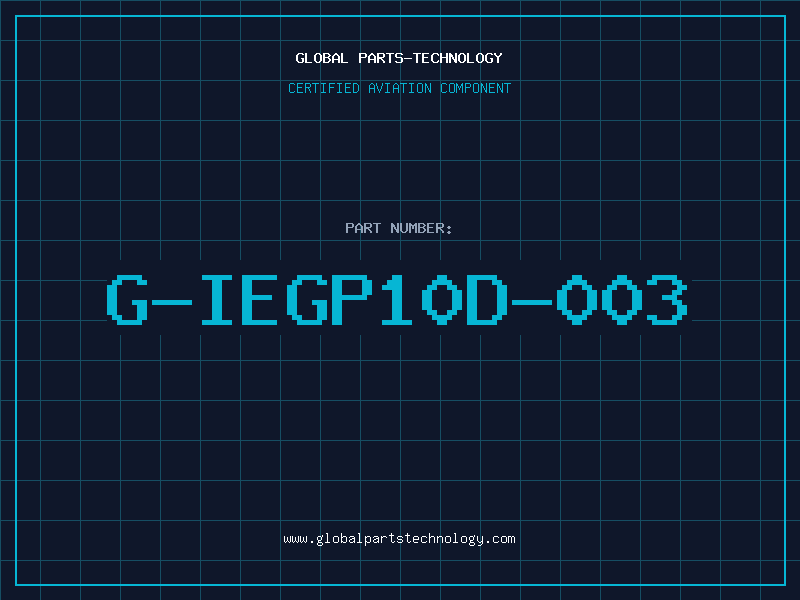 Aviation Part G-IEGP10D-003