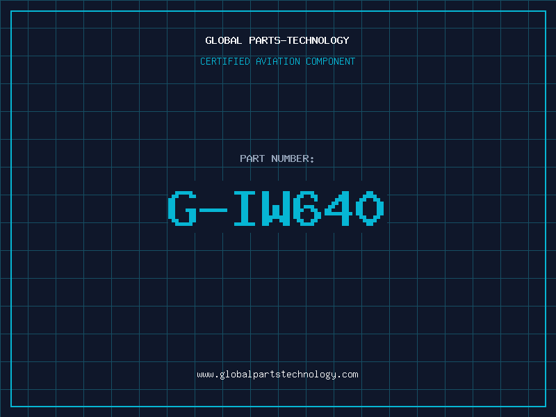 Aviation Part G-IW640