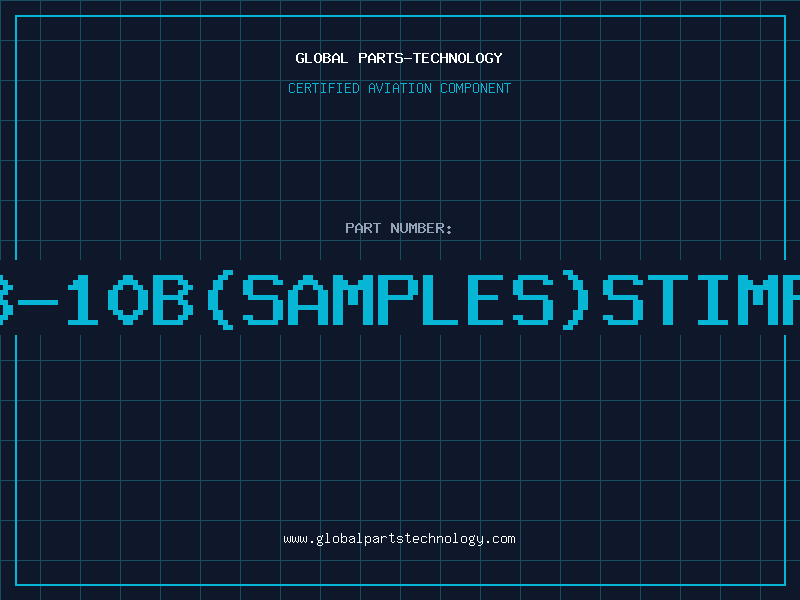 Aviation Part G-S8-10B(SAMPLES)STIMPSON