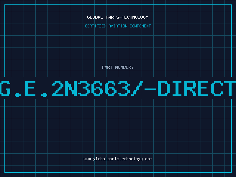 Aviation Part G.E.2N3663/-DIRECT