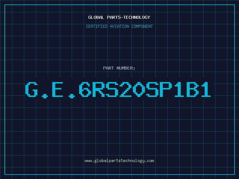 Aviation Part G.E.6RS20SP1B1