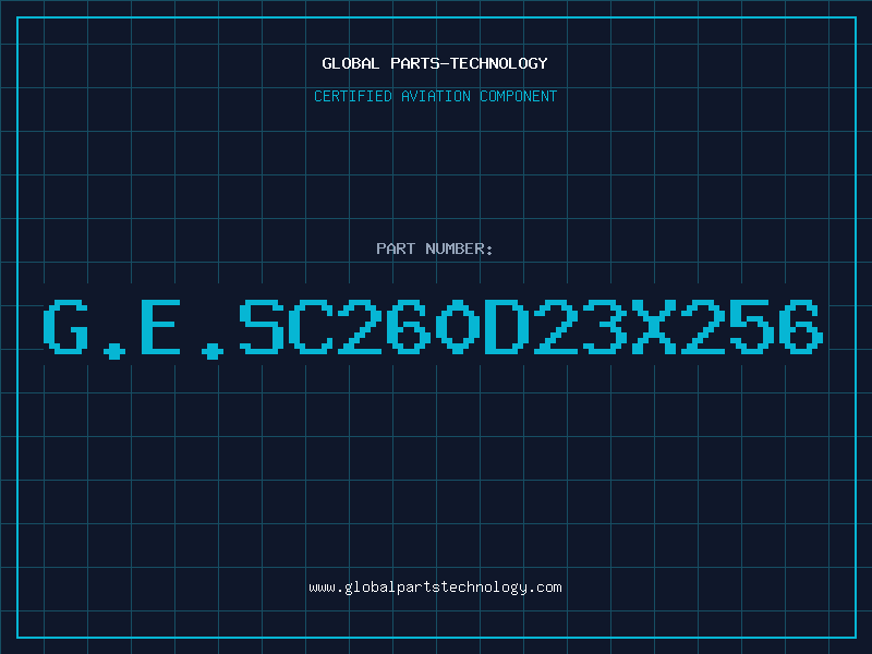 Aviation Part G.E.SC260D23X256