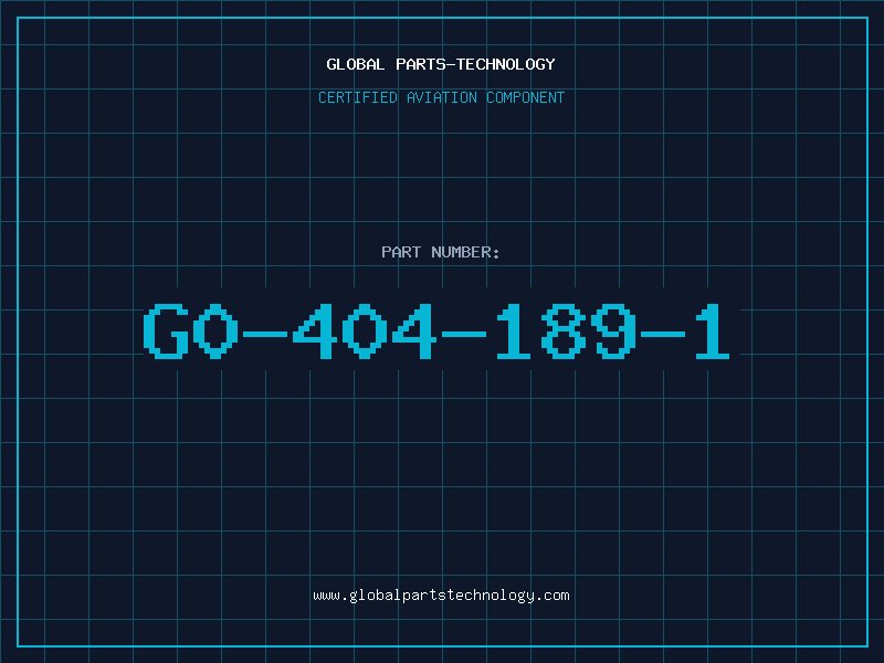 Aviation Part G0-404-189-1