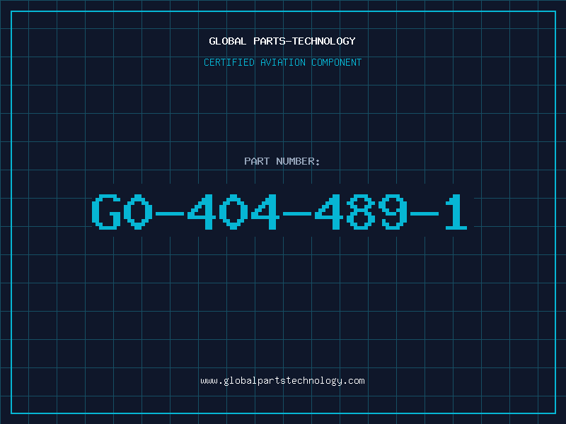 Aviation Part G0-404-489-1