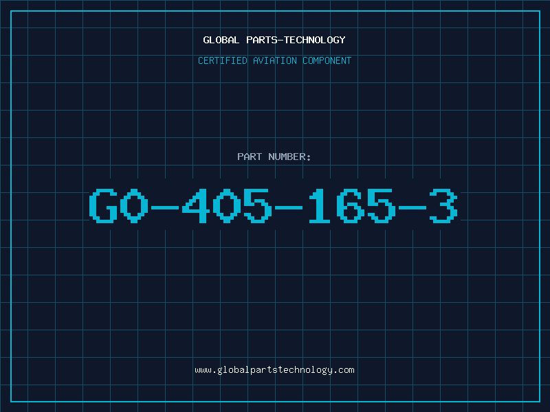 Aviation Part G0-405-165-3