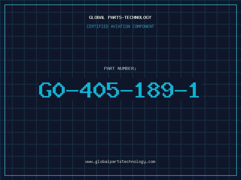 Aviation Part G0-405-189-1