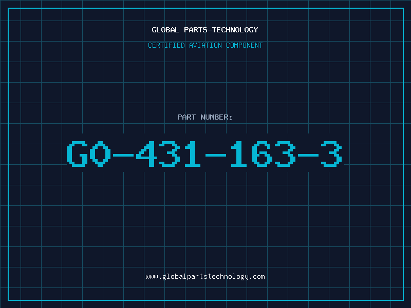 Aviation Part G0-431-163-3
