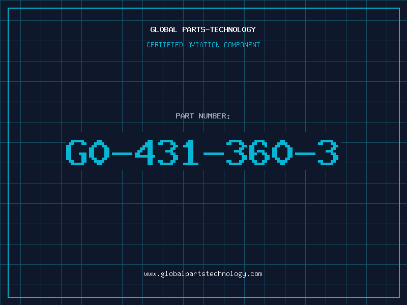 Aviation Part G0-431-360-3
