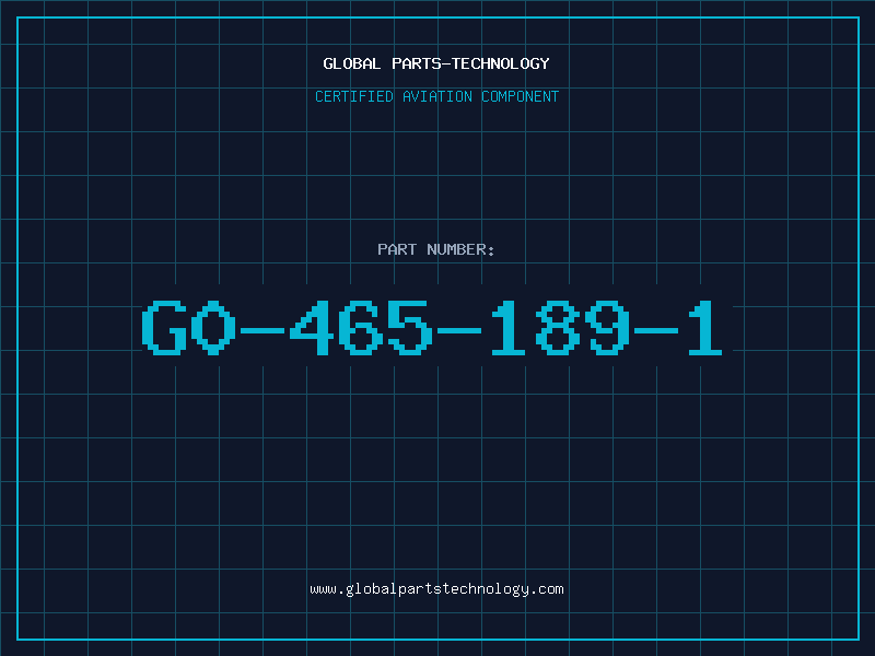 Aviation Part G0-465-189-1