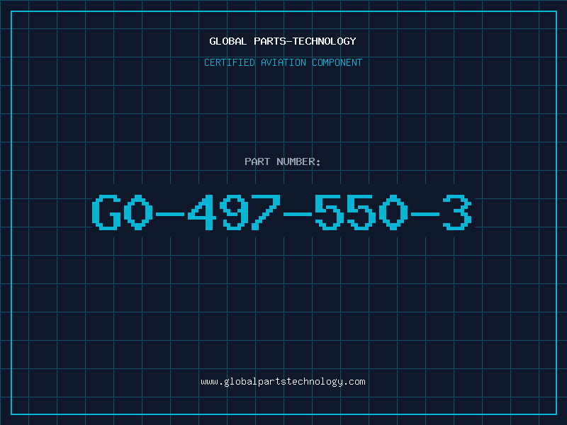 Aviation Part G0-497-550-3
