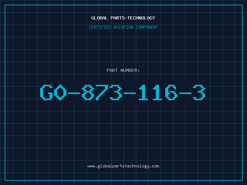 Aviation Part G0-873-116-3