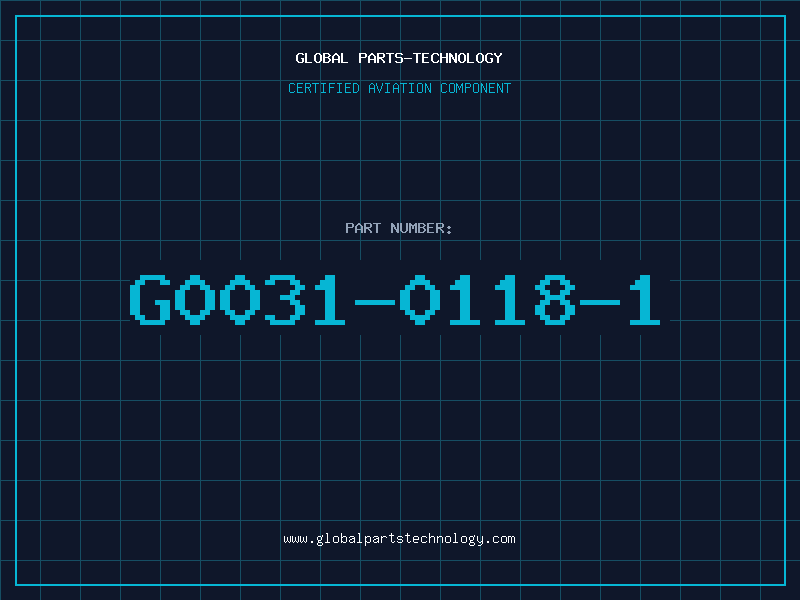 Aviation Part G0031-0118-1