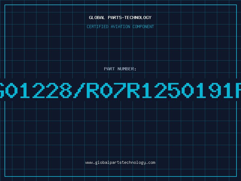 Aviation Part G01228/R07R1250191F