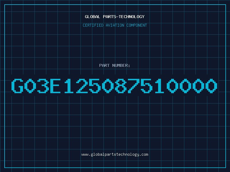 Aviation Part G03E125087510000